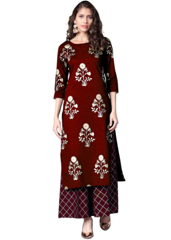 GOLDEN KURTI PLAZO